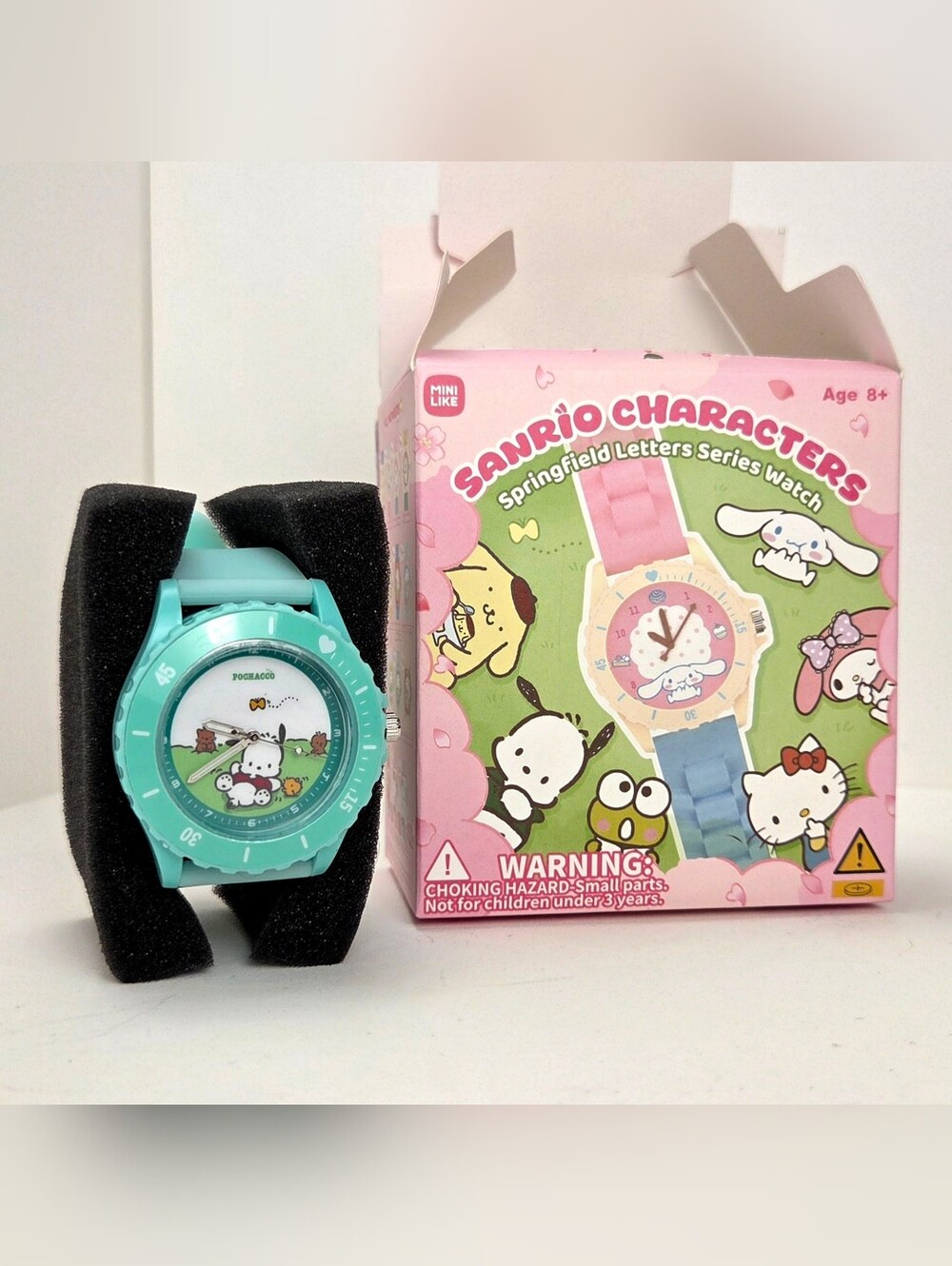 Sanrio Pochacco Watch - Mini Like Springfield Letters Series - New in Box